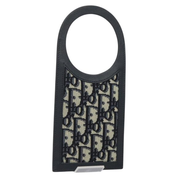 Christian Dior Trotter Canvas Door Knob Plate Navy Auth - Picture 2 of 16